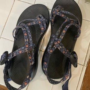Navy Chacos size 9